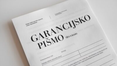 Primer garancijskega pisma