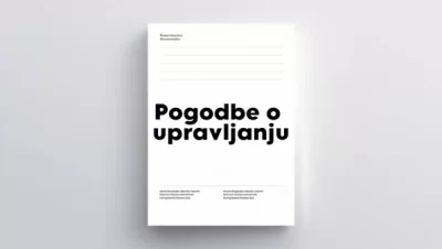 Primer pogodbe o upravljanju