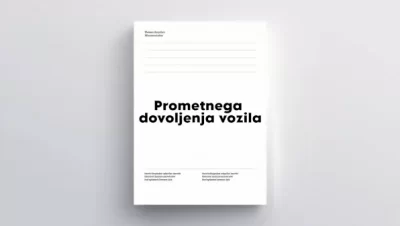 Primer prometnega dovoljenja vozila