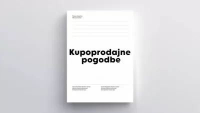 Vzorec kupoprodajne pogodbe